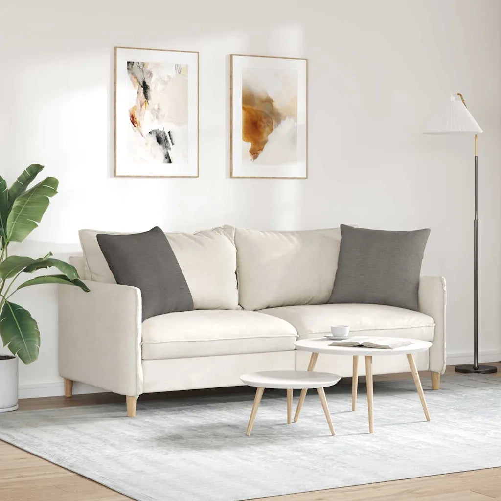 Cuscini da Divano 2 pcs Grigio chiaro 50 x 50 cm 42013989