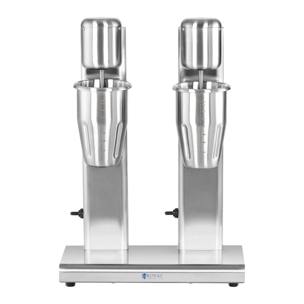 Frullatore doppio 160 watt - 2 x 1 litro - 15.000 giri/min - acciaio inox 14_0004947