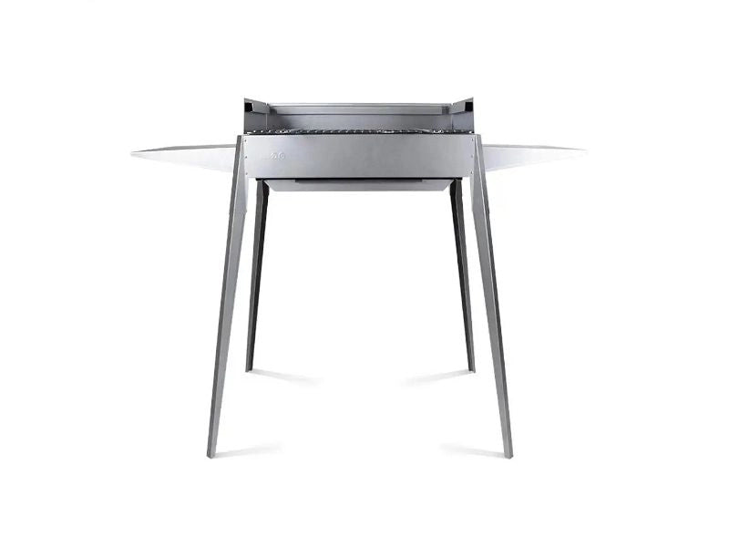 Barbecue a carbone Lisa Etna F portatile in ferro alluminato 60x40cm