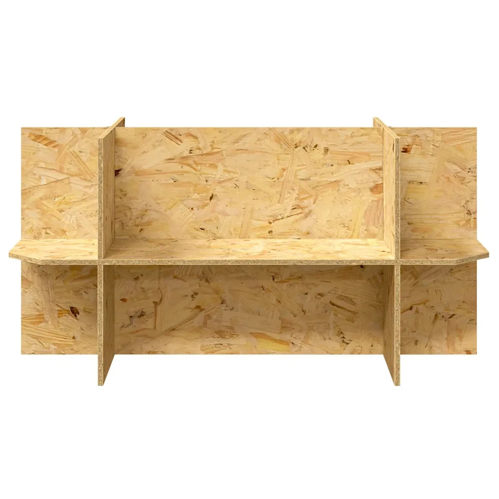 Base per Terrario Marrone 100 x 50 x 50 cm OSB CFW5029171