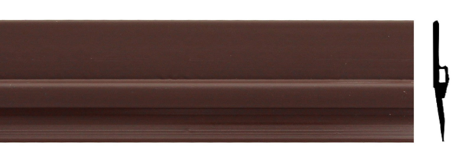 paraporta rigido con pinna in gomma marrone cod:ferx.39910