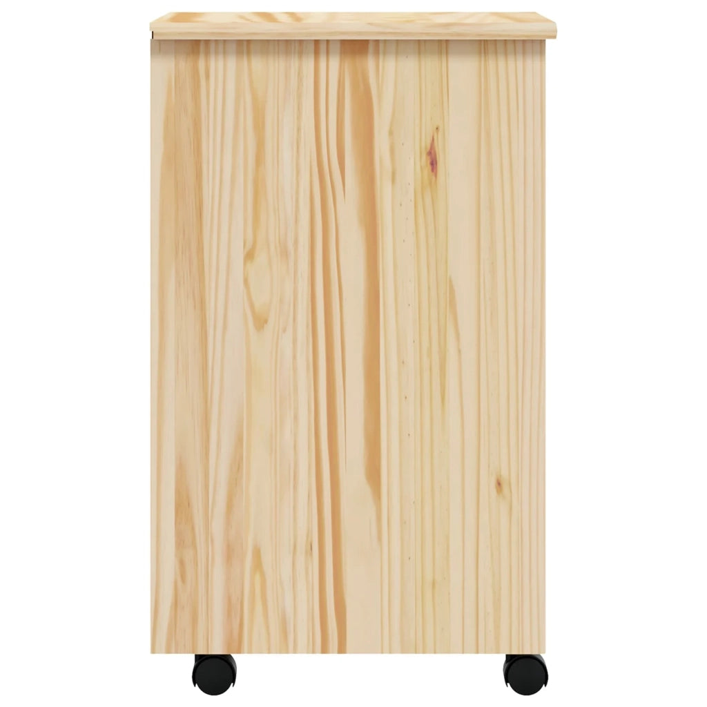 Armadietto Rotolante con Cassetti MOSS Vernice trasparente 42032400