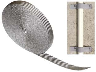 BANDELLA A ROTOLO IN POLIPROPILENE- - larghezza mm.15 - spessore mm.1 - 1 pezzi QUALITY