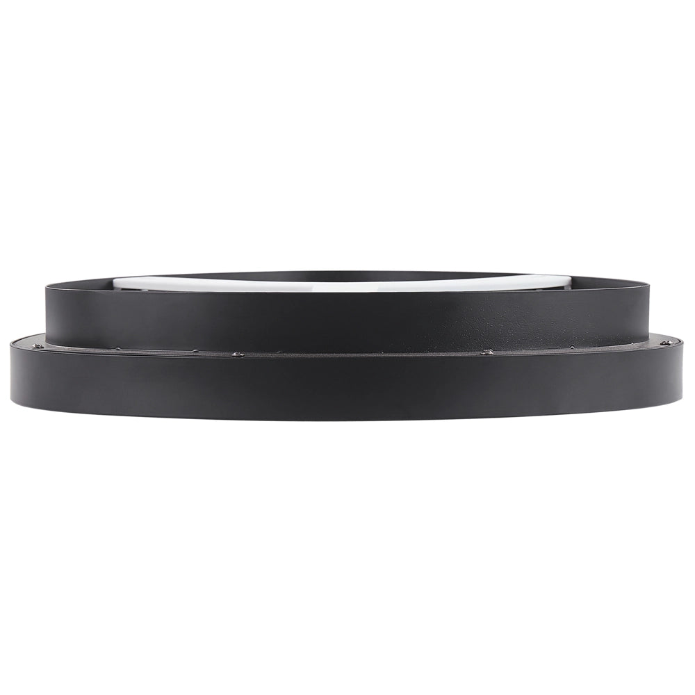 Lampada da soffitto in acciaio Nero con luci a LED integrate in acrilico a forma di triangolo Illuminazione moderna plafoniera
