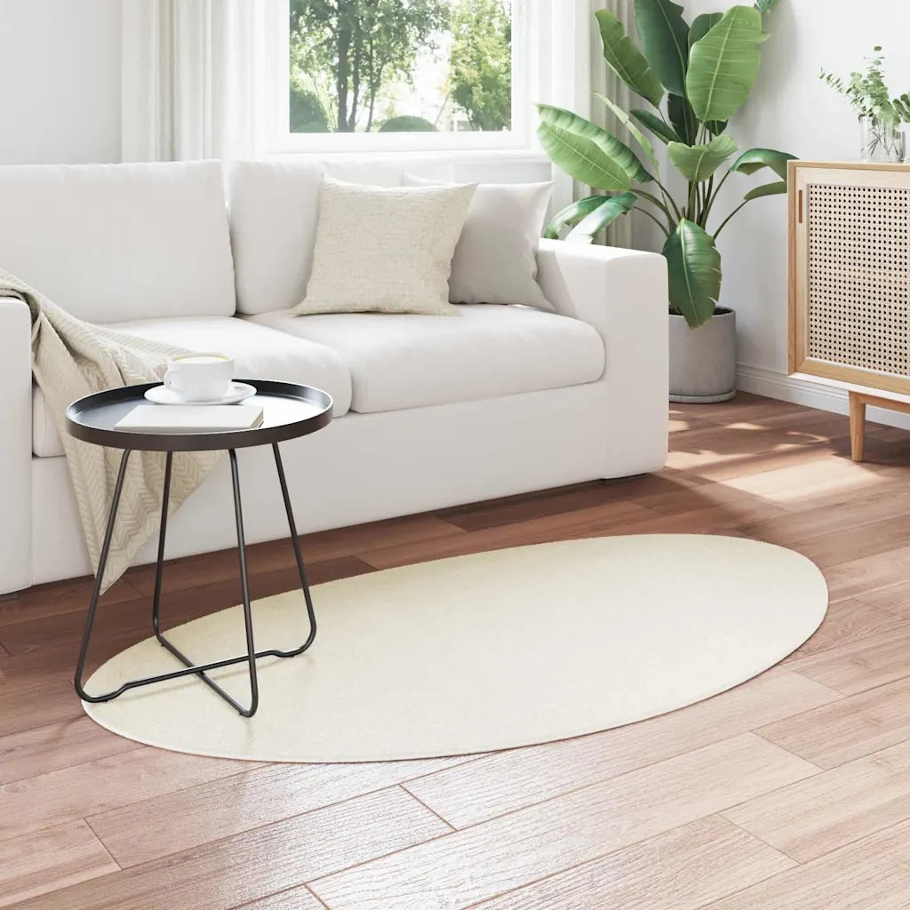 Tappeti per area HUARTE Crema 160 x 230 cm Poliestere 4103674