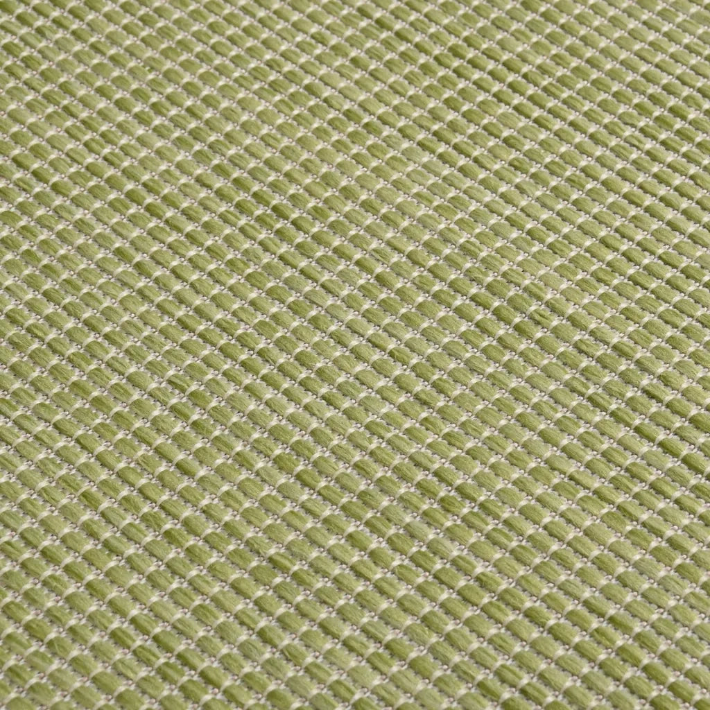 Tappeto da Esterni a Tessitura Piatta 80x250 cm Verde 340807