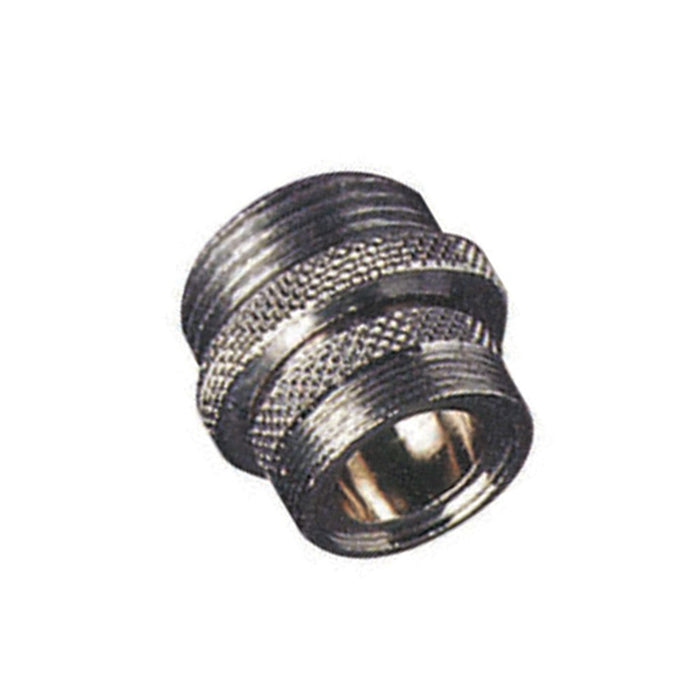 Raccordi girevoli a due pezzi in ottone cromato mm 1/2" x 24/1