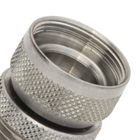 Raccordi girevoli a due pezzi in ottone cromato attacchi mf 1/2" x 22/1