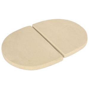 Deflettori Barbecue Kamado Primo in Ceramica per Cottura Indiretta Formato: X-Large