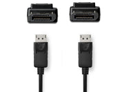 Cavo DisplayPort 4k 8K Ultra HD Audio Dolby Maschio Maschio 2,5 metri Lungo DP