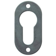 MOSTRINA OVALE FORO SAGOMATO 06092 CISA - ZINCATA MM 54X28- 5 pezzi