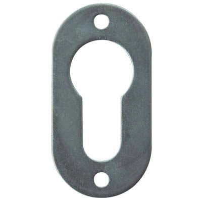 MOSTRINA OVALE FORO SAGOMATO 06092 CISA - ZINCATA MM 54X28- 5 pezzi