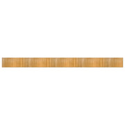 Tappeto del soggiorno | Tappeto Rettangolare Naturale 80x1000 cm in Bamb¨´