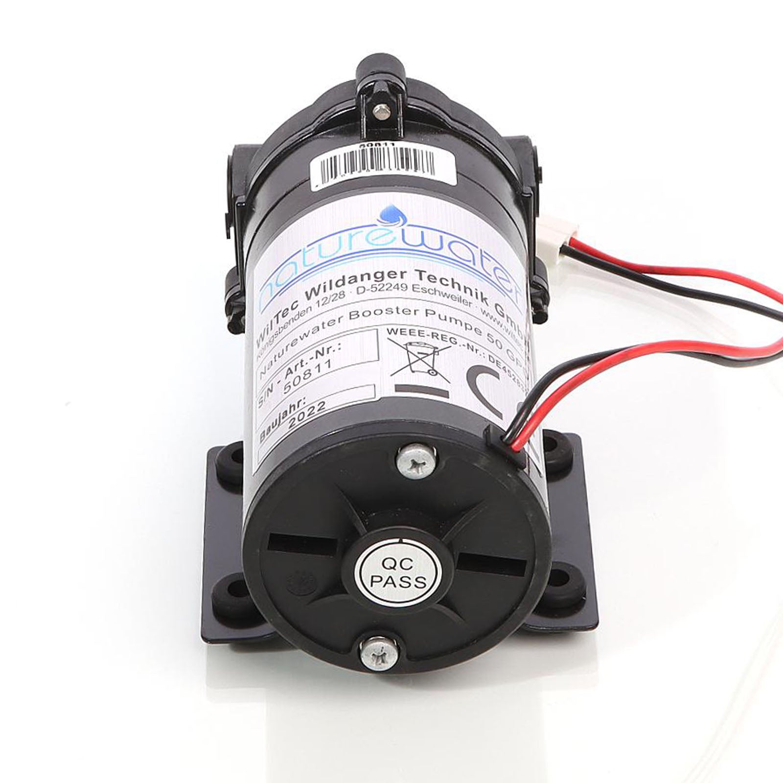 Naturewater Pompa booster 50 GPD Pompa a membrana per sistema a osmosi inversa