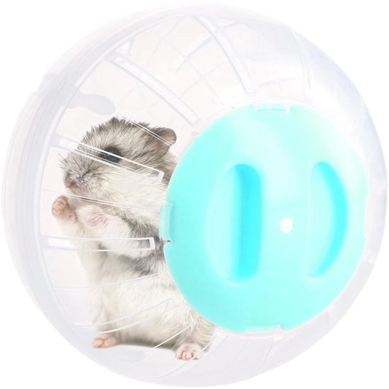 Palla di ginnastica per piccoli mammiferi 25 cm - Palla di plastica - Aperture di ventilazione - Per dwerghamsters e cavia