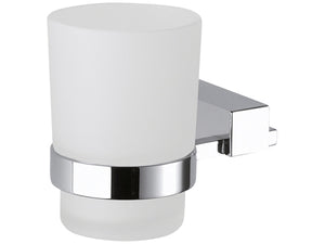 Porta bicchiere/spazzolini da muro - serie sq