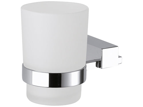 Porta bicchiere/spazzolini da muro - serie sq