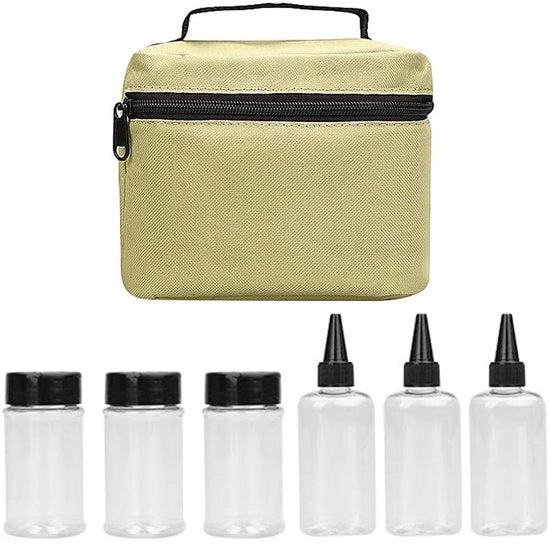 Set di 6 Dispenser per Erbe Portatile - Contenitore per Erbe in PET - Tasca di Riposo - Transparente - Imbottito Acqua - Contenitore per Erbe Portatile

Nota: ho mantenuto la descrizione tecnica e le specifiche del prodotto, come richiesto.