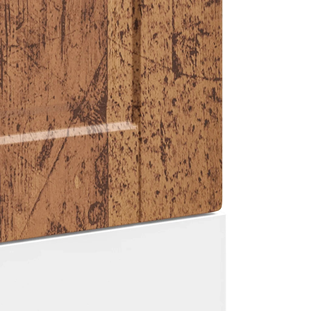 vidaXL Pannello Lavastoviglie Porto Legno Vecchio 45x1,5x67 cm
