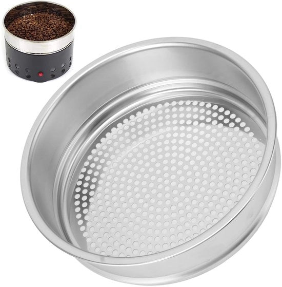 Schiaccia Caffè con Schermo Duraturo - Estrattore Caffè - Piastra di Raffreddamento - Componenti per Macchina per Caffè da Cucina - Progettazione a Maglia Finissima - Esperienza di Caffè Perfetta - Filtro per Caffè