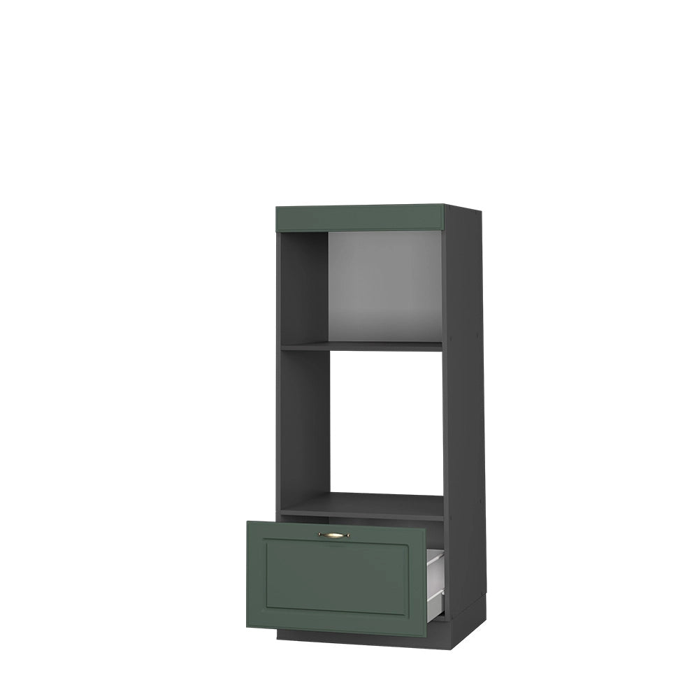 Vicco Set mobili bagno Verde-oro Country House 60 cm aperto