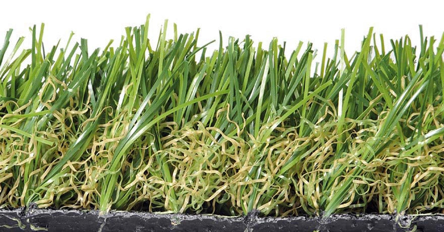 Erba Sintetica per Giardino 35mm 2x10m Rama Verdecor Gold Plus Verde