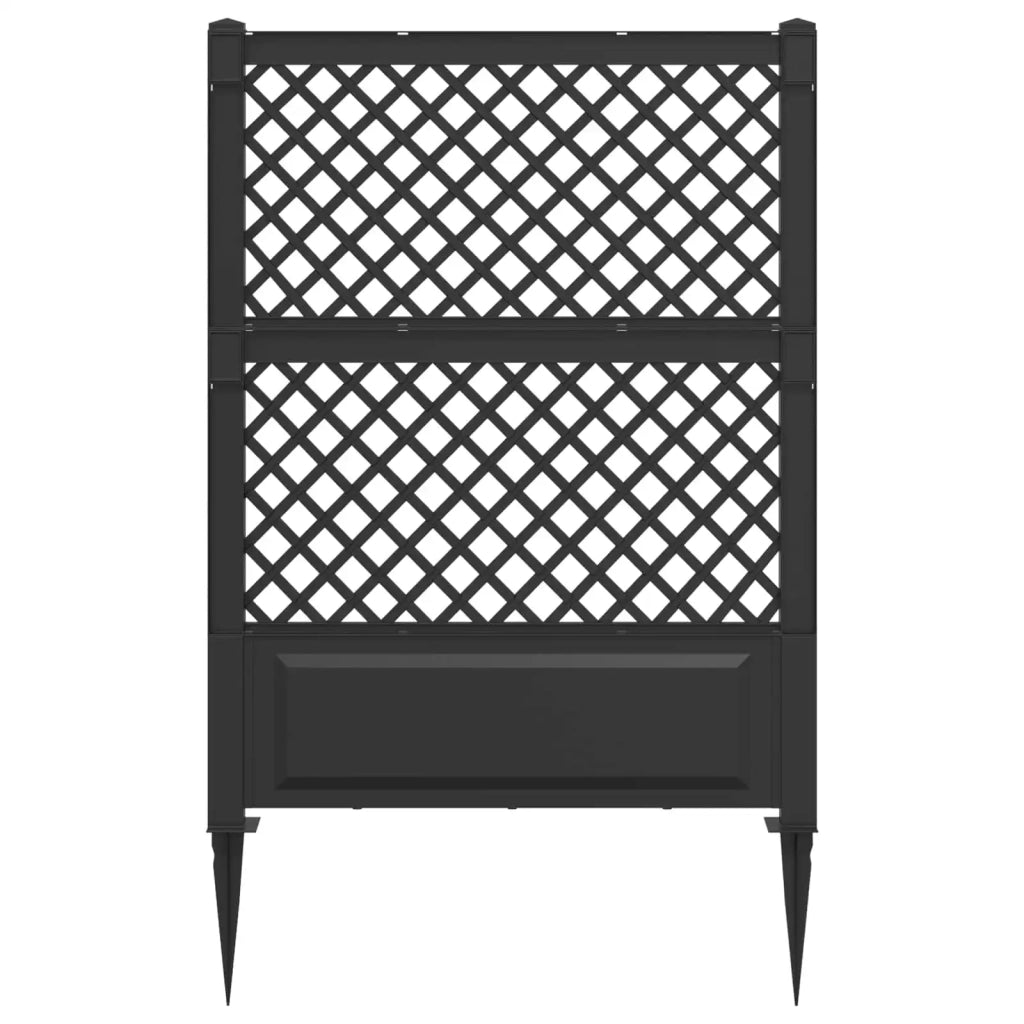 Trellis con Punta Antracite 99 x 6 x 165 cm PP 42041745