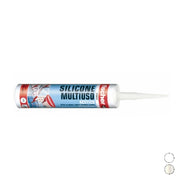 SILICONE MULTIUSO ACETICO- Trasparente- FISCH- pezzi 1