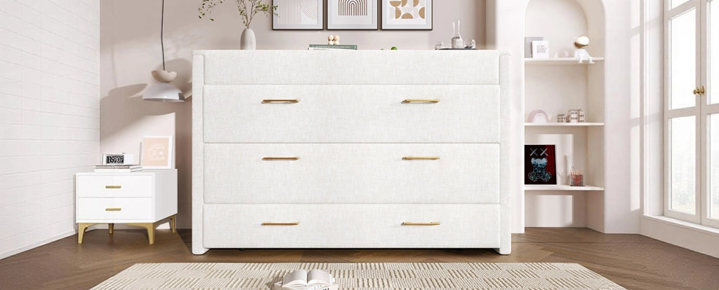 Letto a scomparsa mobile 140x200 cm beige con USB
