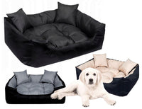 AIO FACTORY 100x75 cm ECCO Letto per cani impermeabile nero