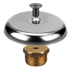 Tappo con rosone da ½ in ottone