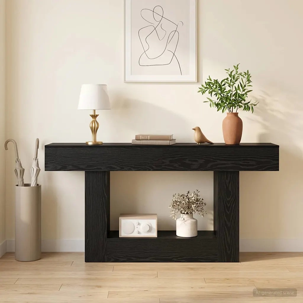 Rovere Nero 160 x 30 x 74 cm