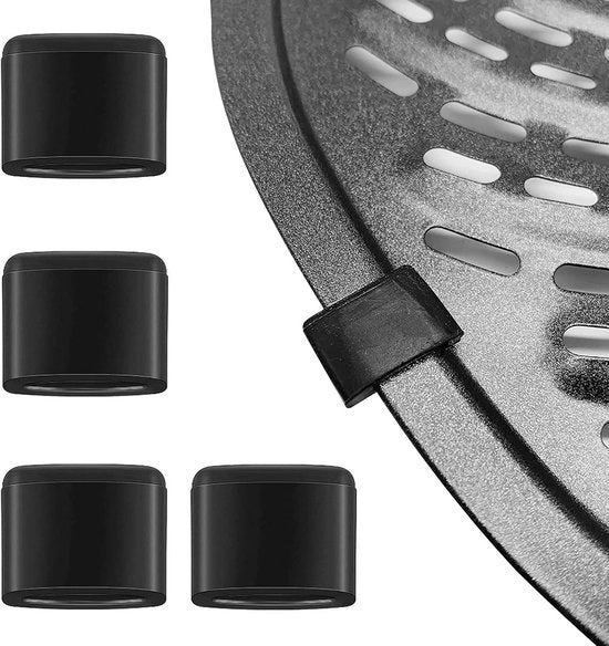 Airfryer di ricambio, 4 gommati di gomma, piatto in silicone e altri piatti per airfryer