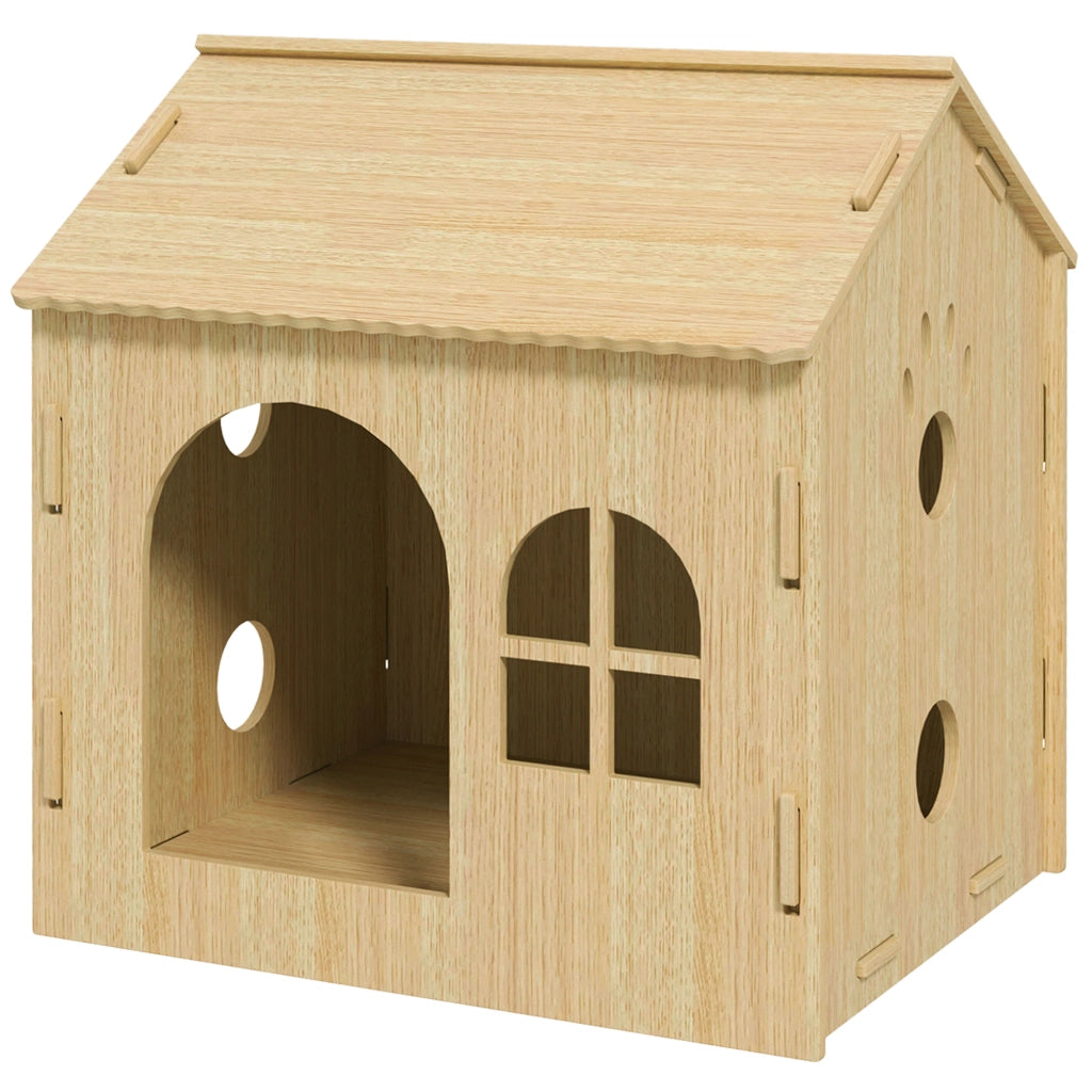 Casetta per Cani e Gatti con Finestra ¨C zephmum ¨C 49.5x41x51 cm