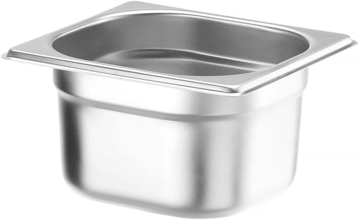 Contenitore Gastronomia in Acciaio Inox 17,6 x 16,2 x 15 cm