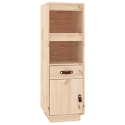 Credenza | Madia | Buffet da pranzo | Armadio da pranzo 34x40x108,5 cm in Legno Massello di Pino