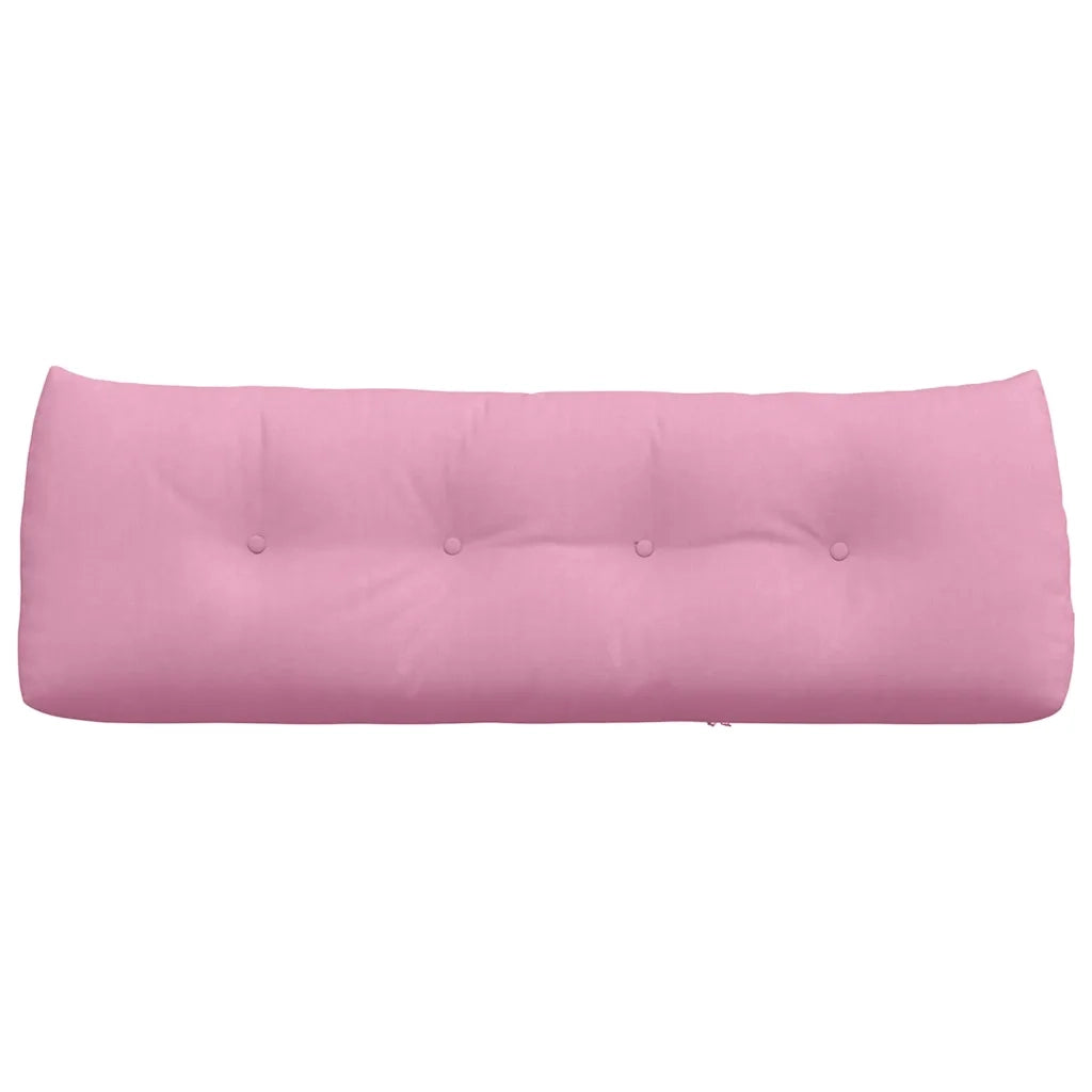 Cuscino per Schiena Rosa 140 x 24 x 50 cm Tessuto