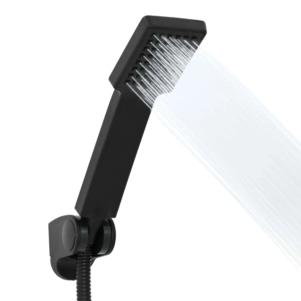Set di doccia con soffione Nero G 1 / 2 pollici CFW7579056