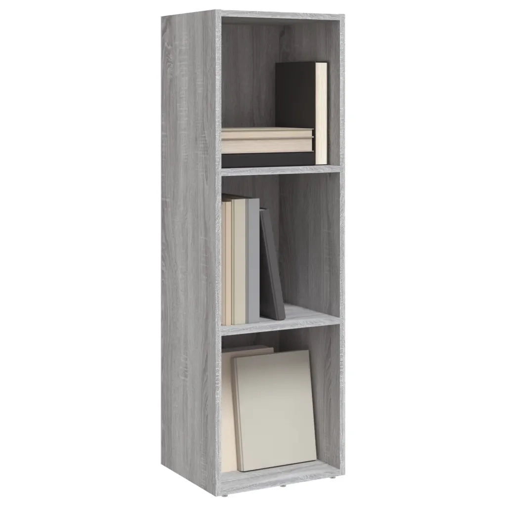 Libreria/Mobile TV Grigio Sonoma 36x30x114 cm Legno Multistratocod mxl 129356
