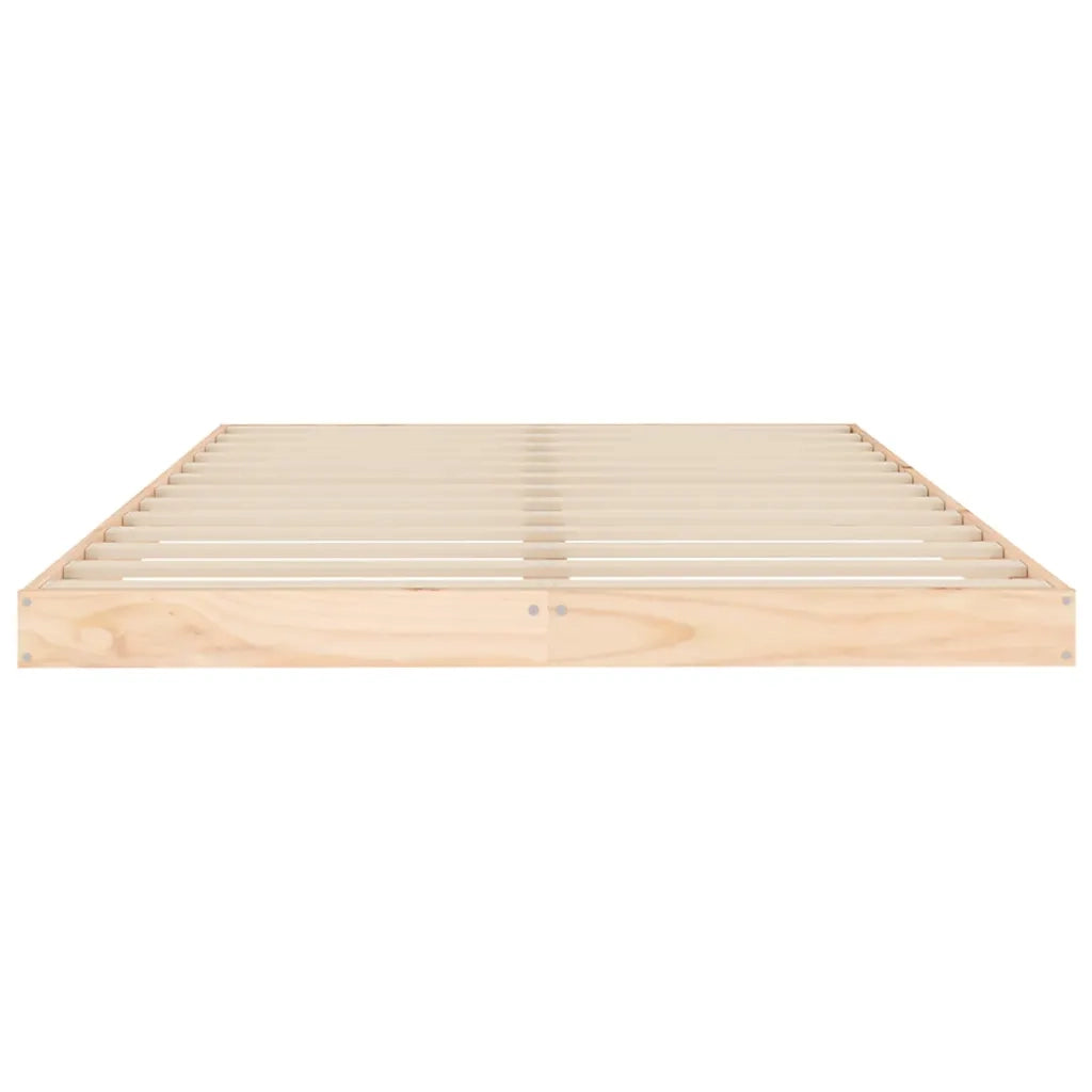 Giroletto senza Materasso-Struttura Letto 120x200 cm in Legno Massello di Pino 401151