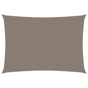 Vela ombreggiante/ombrellone rettangolare 3 x 4 m in tessuto Oxford color tortora 02_0009666