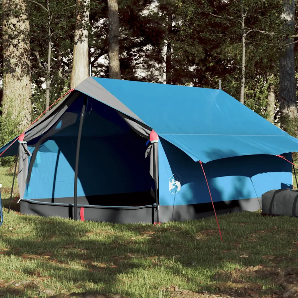 Tenda da Campeggio per 2 Persone Blu Impermeabile 94360