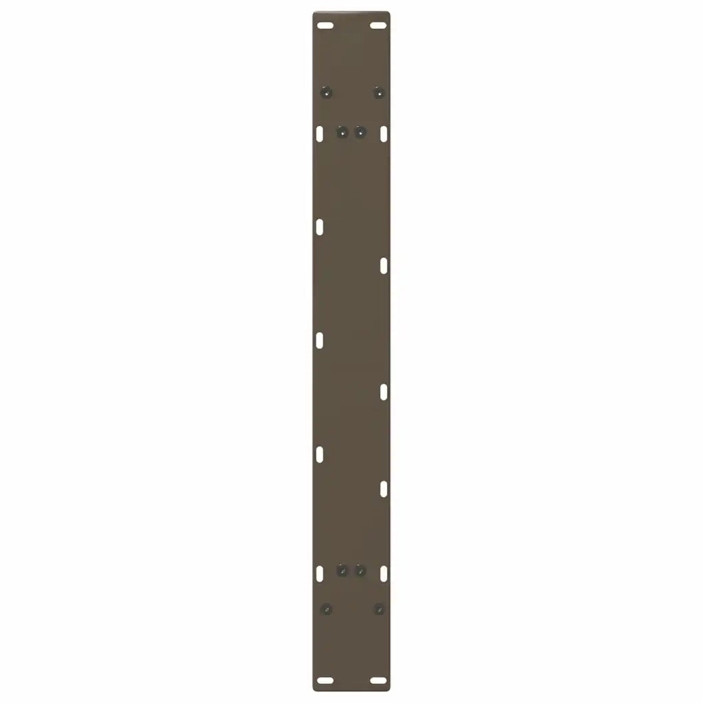 vidaXL Gambe per tavolo da pranzo a forma di A 2 pz 90x(72-73) cm in acciaio