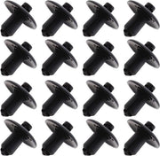 Fissaggi per ruote interne - Plastica - Compatibile con Audi - Nero - Set da 30 pezzi con fissaggi per Audi Q3 / Q5 / Q7 / A2 / A4 / A5 / A8 / S8 / TT.