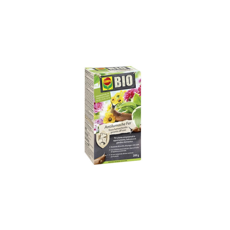 Esca antilumache FER – 200g – COMPO BIO – Protezione naturale contro lumache e limacce