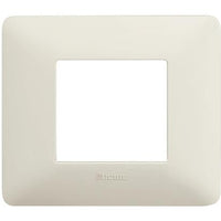 Placca Bticino Matix 2 moduli cenere AM4802BCN