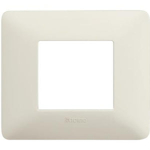 Placca Bticino Matix 2 moduli cenere AM4802BCN
