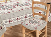 Set Cuscini Coprisedia Imbottiti Cinigliati Sfoderabili Modello Tricot Made In Italy - Aletta 6Pz - Tricot