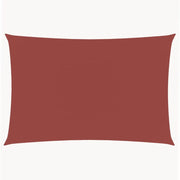 Parasole a vela | Telo Ombra | Vela da ombra Oxford Rettangolare 3x6 m Terracotta