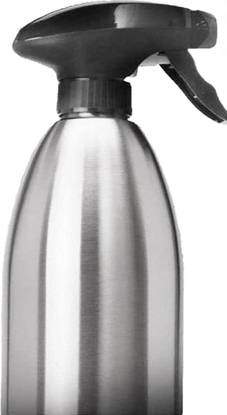 Spruzzatore da 500 ml in acciaio inossidabile per diffusore di nebbia aceto - contenitore da spremuta portatile per cucina, grigliata, insalata